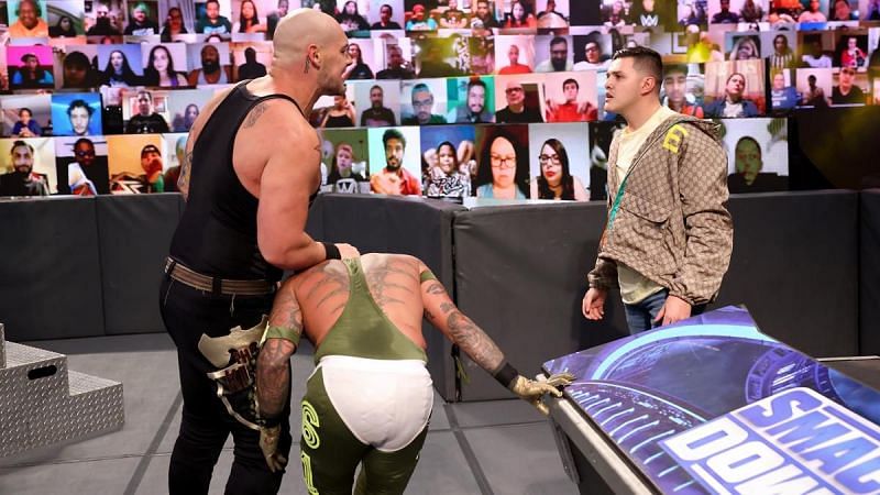 Dominik Mysterio would like to challenge Baron Corbin